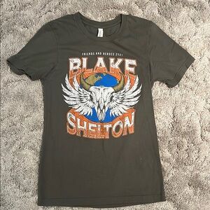 Blake Shelton “Friends and Heroes” 2021 touring t-shirt